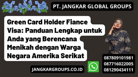 fiance visa for green card holder|K.